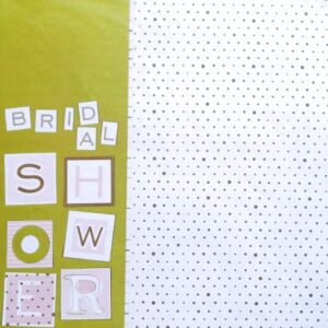 PW003 12"X12" Pattern Scrapbook Paper