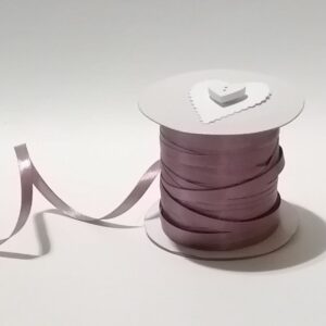 R028 Dusty Pink Satin Ribbon 6mm