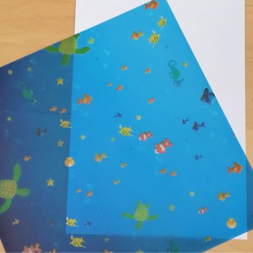 12x12 Vellum Under the Sea