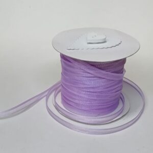 R063 Purple Organza Ribbon 6mm