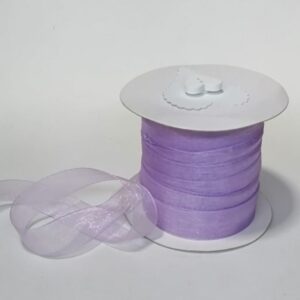 R066 Purple Soft Organza 15mm
