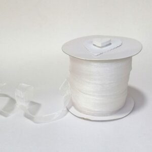 R084 Off White Organza 15mm