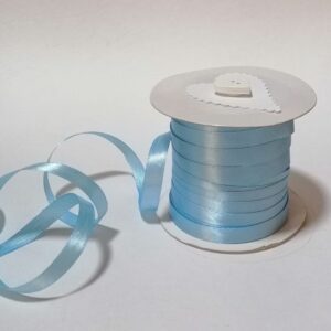 Light Blue Satin Ribbon 10mm