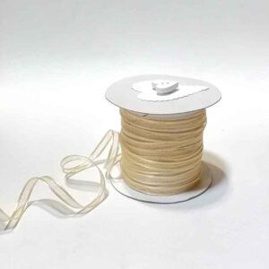 RC05 Cream Organza with Gold Edge 6mm