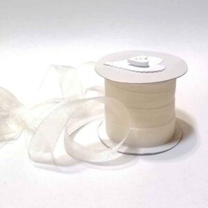 RC06 Cream Organza 20mm