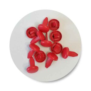 Brads Red 0,10mm 6x
