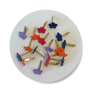 BRA39 Brads Mixed Flower 6x