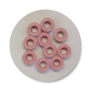 EY19 Eyelets Pink Glitter 0,8mm +-10