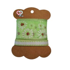 Ribbon Pack 2 Green +-1.5m each