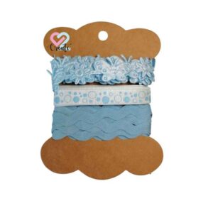 Ribbon Pack 3 Blue +-1.5m each