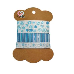 Ribbon Pack 3 Blue +-1.5m each
