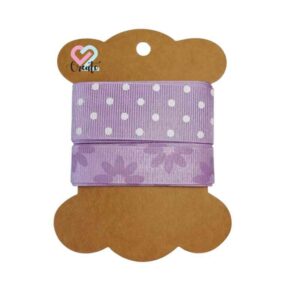 Ribbon Pack 2 Purple +-1.5m each