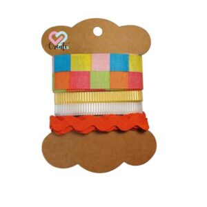 Ribbon Pack 4 Mix Colors +-1.5m each