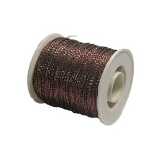 Glitter Wire Brown per/meter