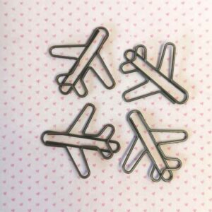 Airplanes Gold Pack of 4