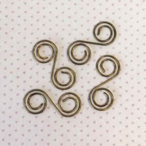 Paper Clip Curly Pack of 4