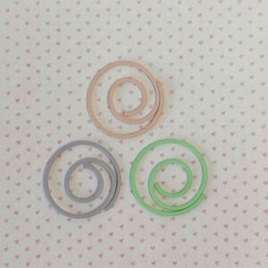 Paper Clip Pastel Mix Pack of 3