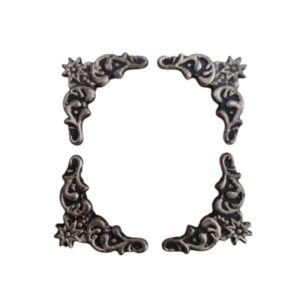 Corners Silver 4x Size 2,5cmx2,5cm