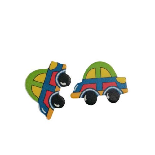 Embellishment Wood Cars 2x