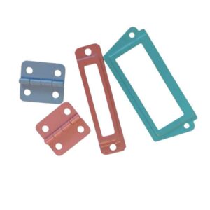Metal Hinges and Label Holders 4x