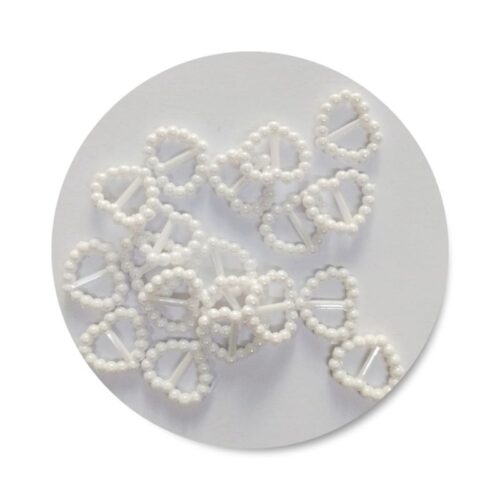 White Ribbon Slider Buckle