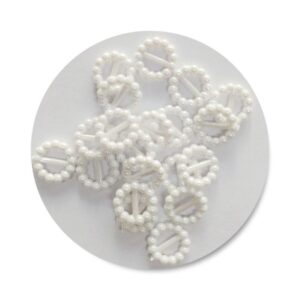 White Ribbon Slider Buckle