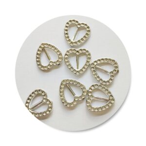 PBUK12 Embellishment Plastic Hearts